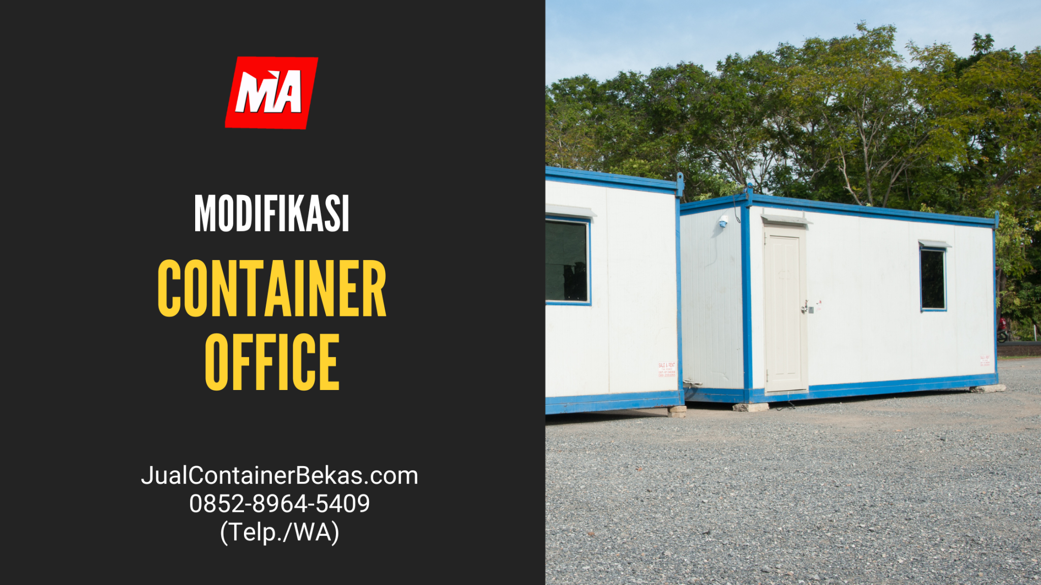 Modifikasi Container Office - Mulia Container 0852-8964-5409
