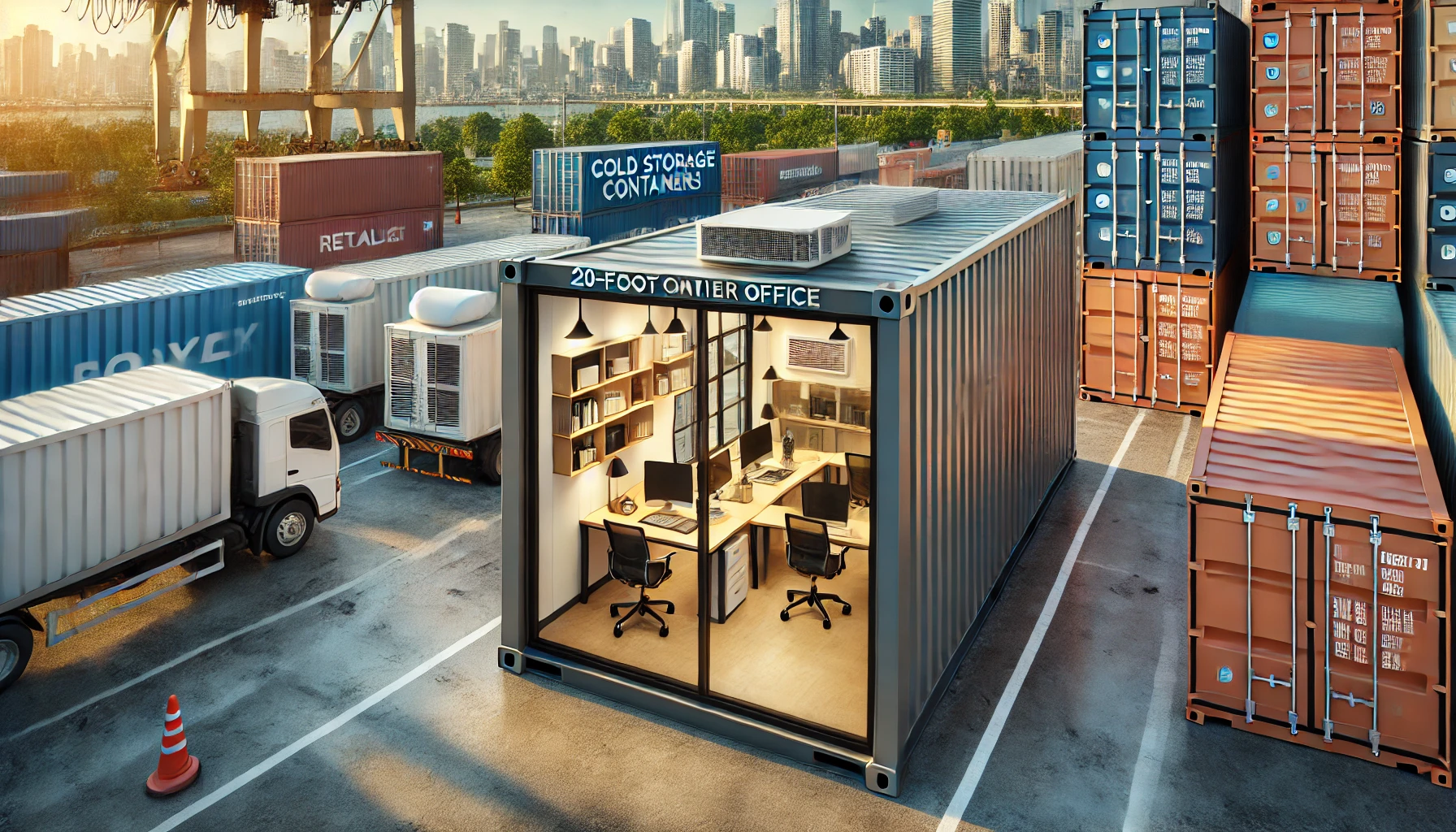 Sewa Container Office 20 Feet