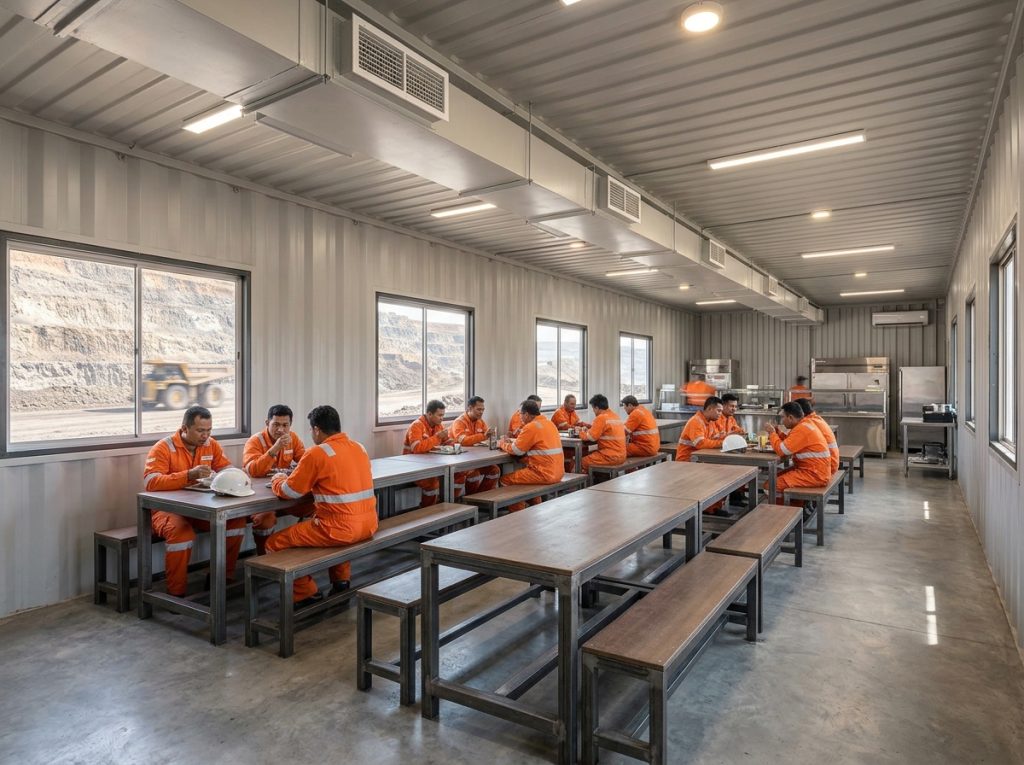 Mess Hall Container Tambang PT Mulia Anugrah Container