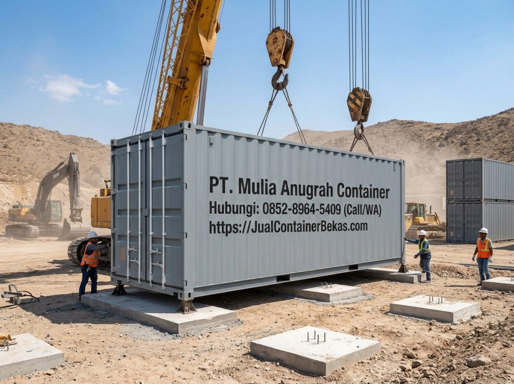 Jual Container Brand New 40 Ft PT Mulia Anugrah Container