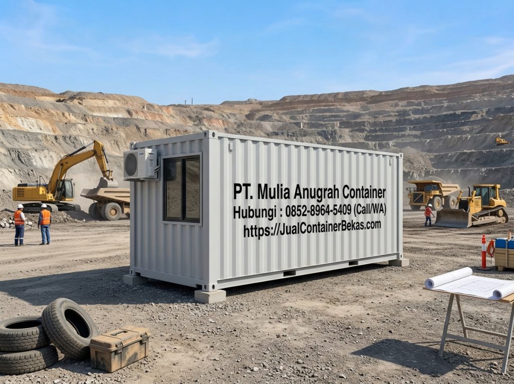 Jual Office Container 20 Feet PT Mulia Anugrah Container