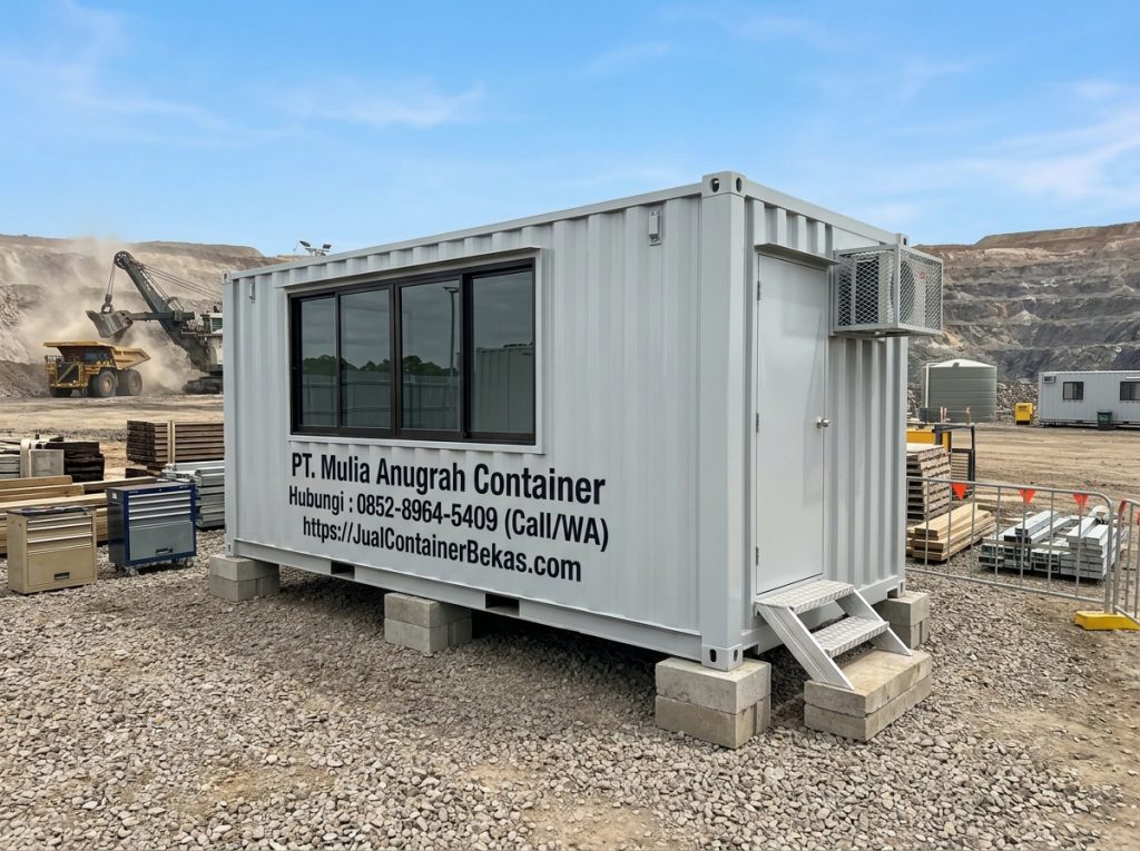 Jual Office Container 20 Ft PT Mulia Anugrah Container