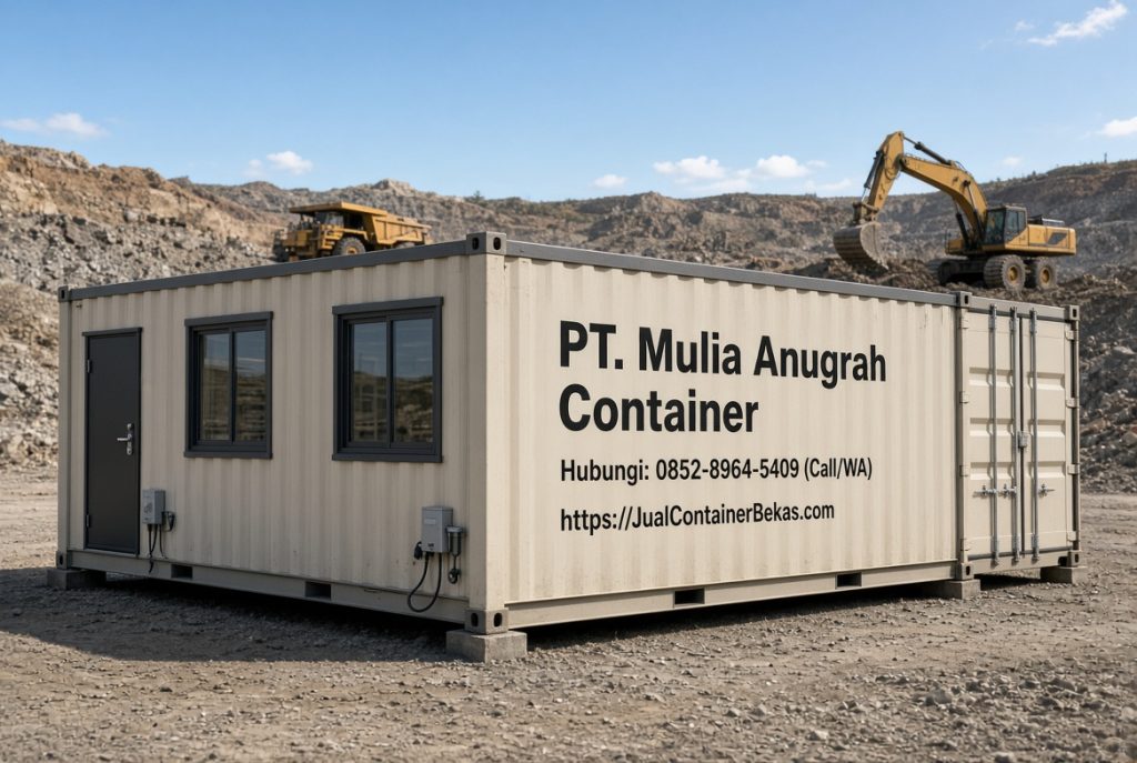 Jual Office Container 40 Ft PT Mulia Anugrah Container